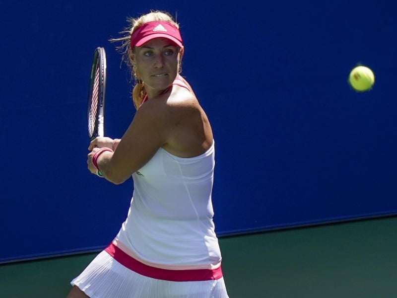 Gewann souverän ihr Drittrunden-Match bei den US Open: Angelique Kerber. Foto: Seth Wenig/AP/dpa