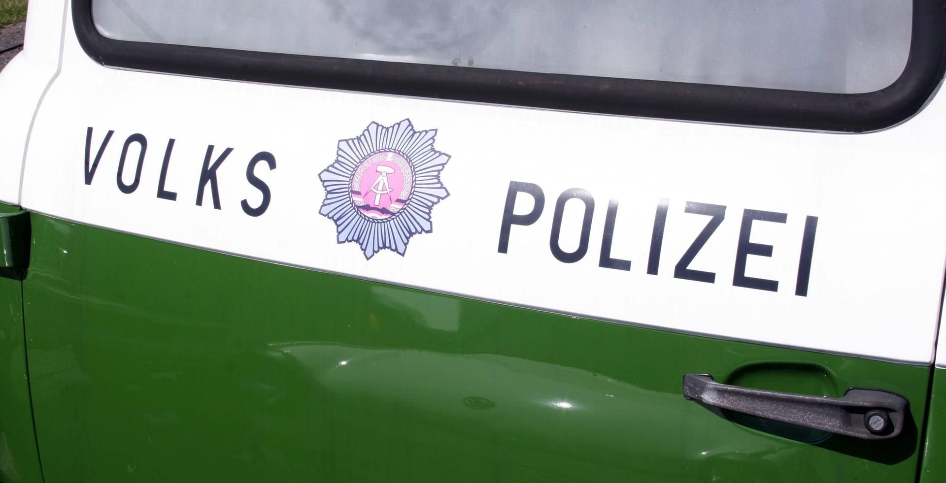 Auto der Volkspolizei