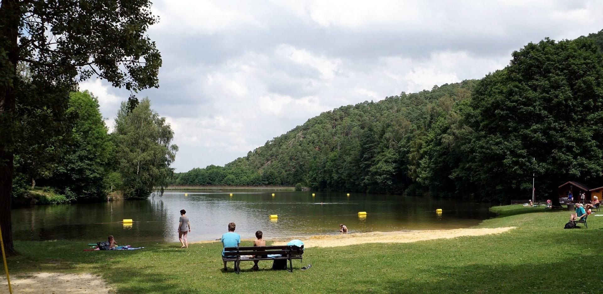 Der Osterteich im Ortsteil Gernrode