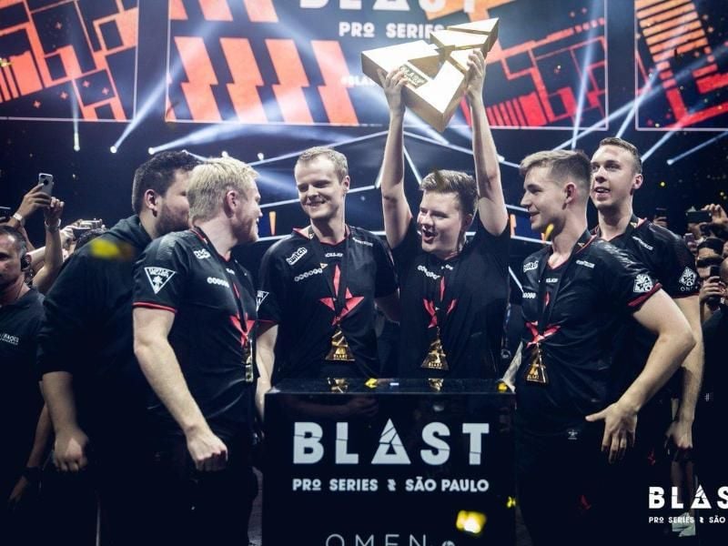 Astralis beim Sieg der Blast Pro Series in Sao Paulo. Foto: Blast Pro Series