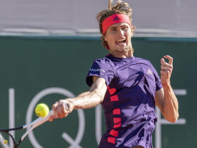 Brauchte drei Sätze, um sich durchzusetzen: Alexander Zverev. Foto: Martial Trezzini/KEYSTONE