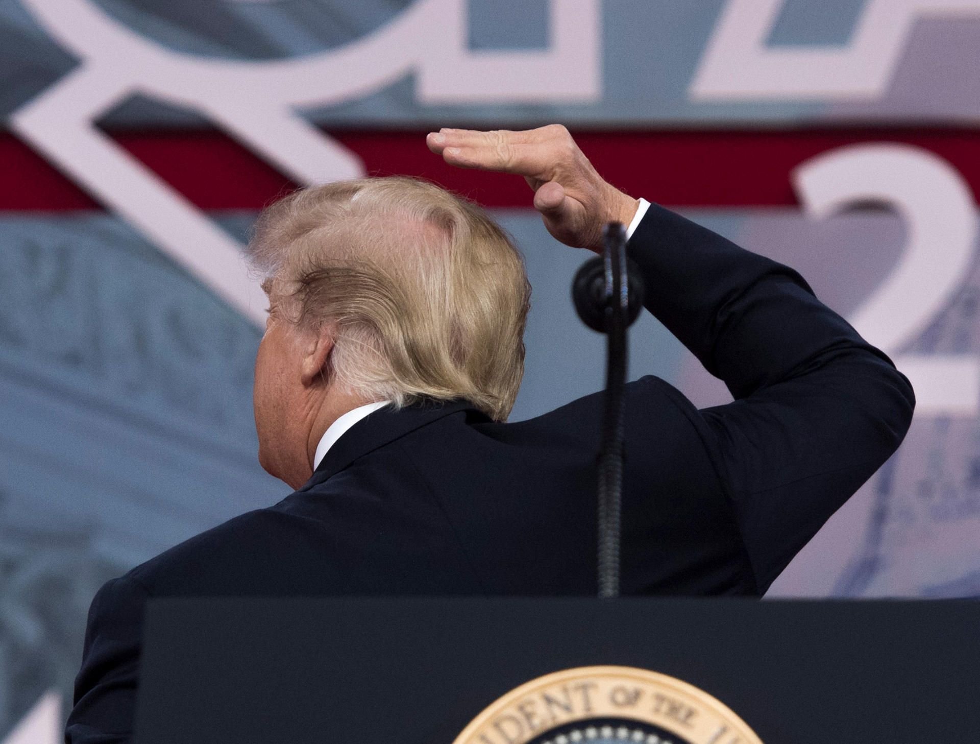 Donald Trump im Februar 2018