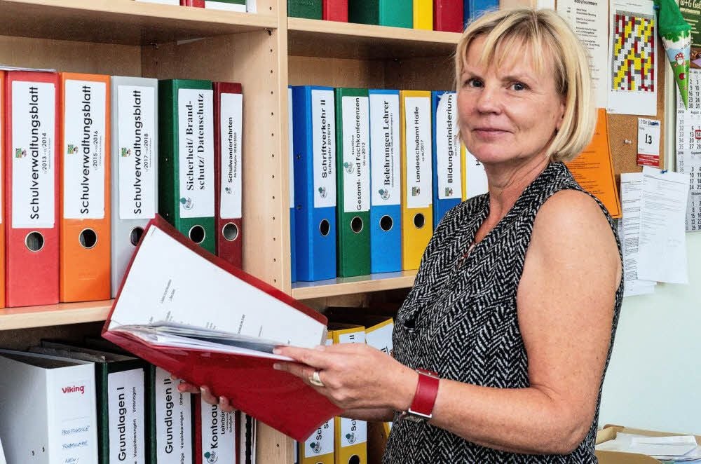 Christine Schimpf verschafft sich aktuell noch einen Überblick über die Aufgaben, die vor ihr liegen.
