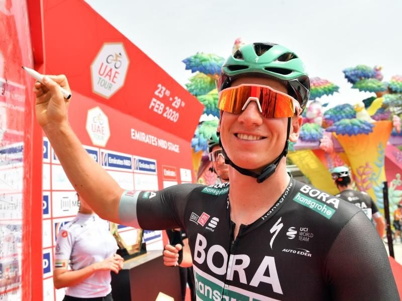 Nimmt nach der Corona-Pause die Radsport-Saison wieder auf: Topsprinter Pascal Ackermann. Foto: Lapresse/ Massimo Paolone/Lapresse via ZUMA Press/dpa