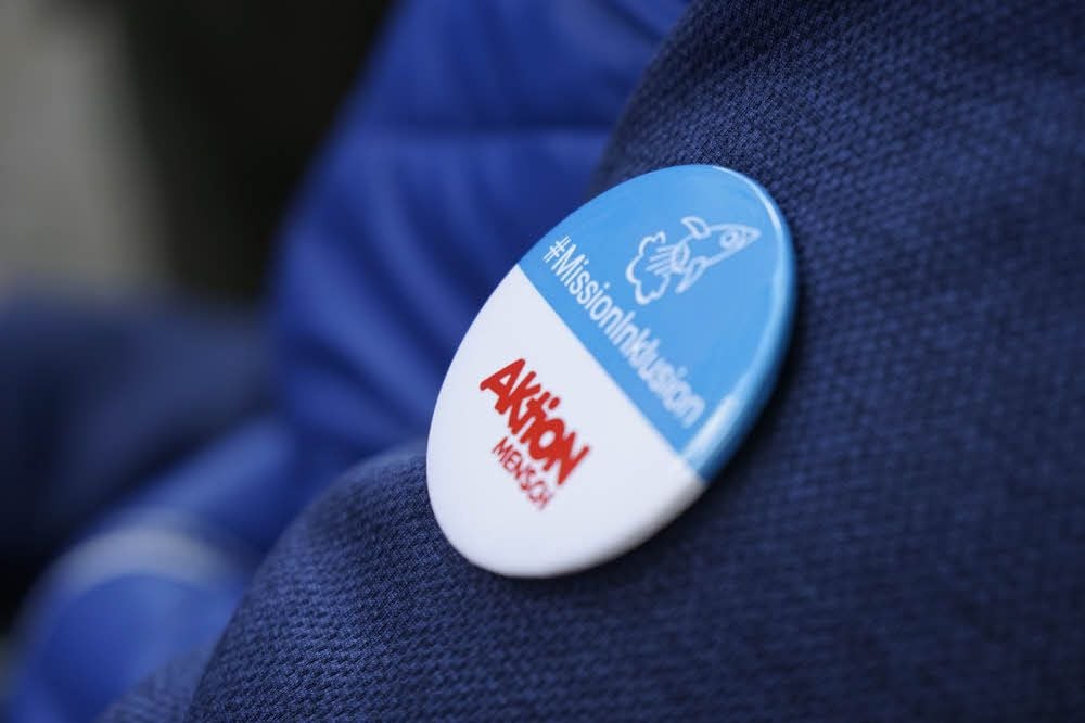Der Button zur Aktionswoche.