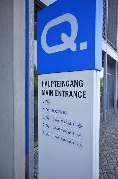 Orwo arbeitet jetzt hinter dem Q.