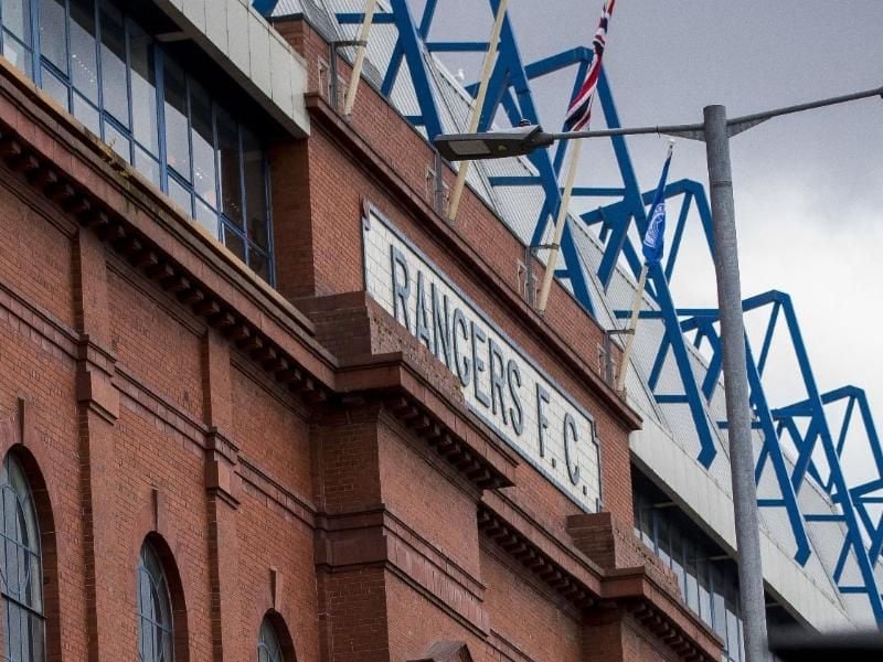 Das einzig positive an der Niederlage der Glasgow Rangers war, dass sie nicht auch noch zu haus verloren haben. Foto: Craig Watson