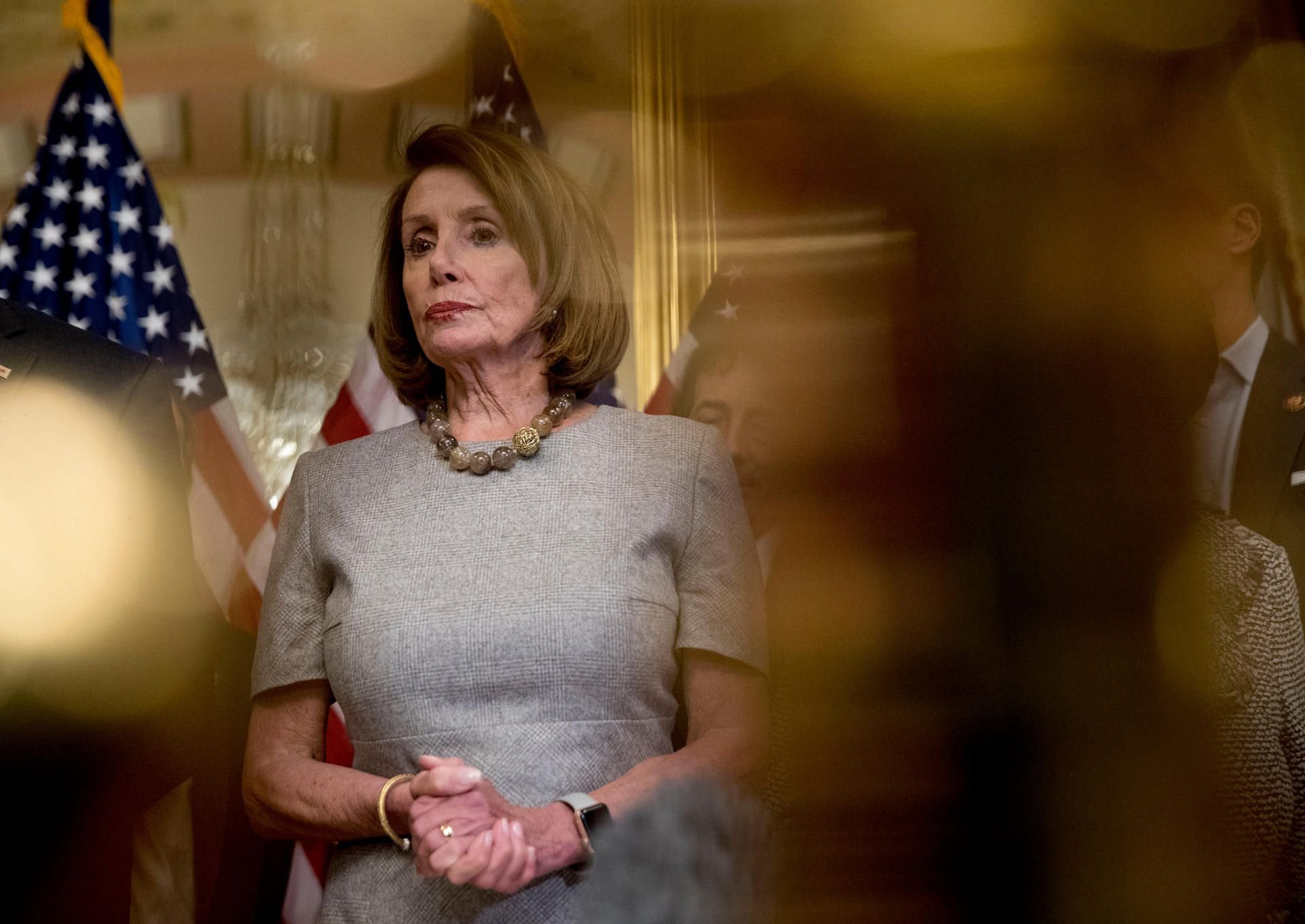 Erfolgreiche Gegenspielerin des US-Präsidenten: Nancy Pelosi.