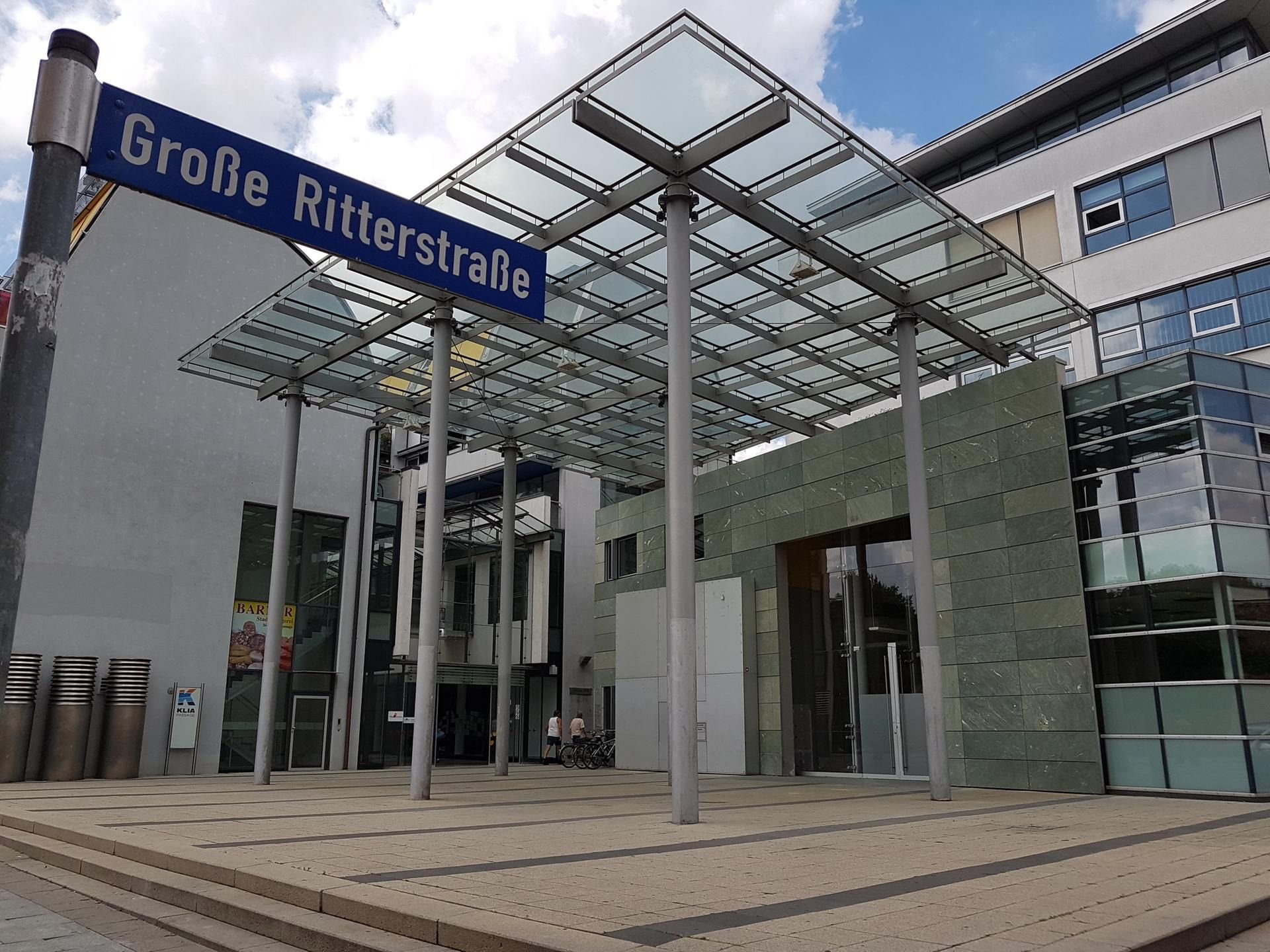 Die Kliapassage in Merseburg.