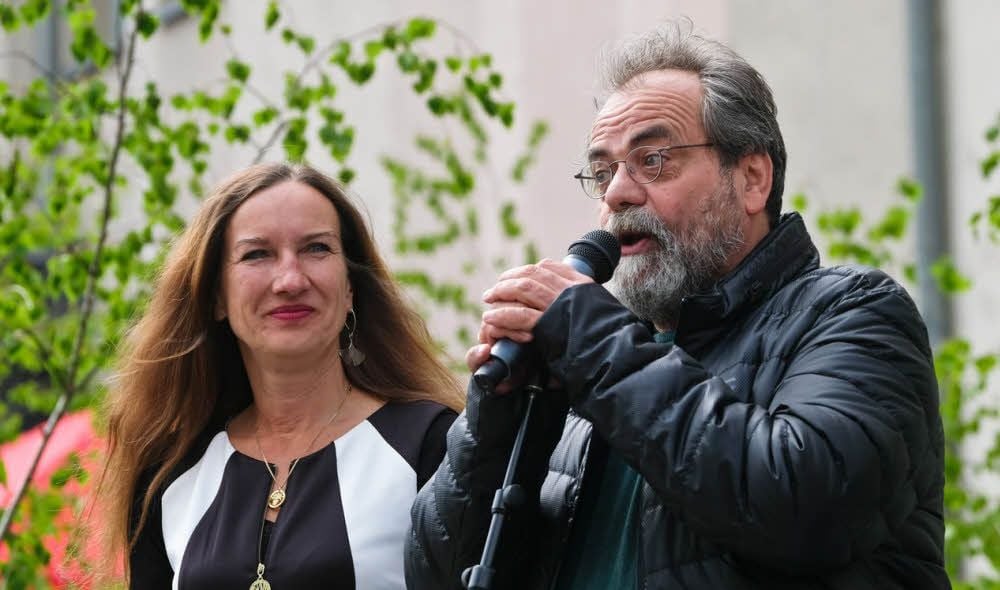 Bleibt er, geht er? Matthias Brenner hat sich am Mittwoch klar zu Halle bekannt. Stadträtin Inés Brock hofft, dass Brenner auch nach 2021 in Halle arbeitet.