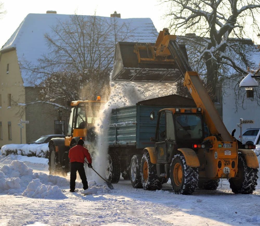 Wintersorgen in Zörbig: Wintersorgen in Zörbig: Räumdienste haben Verträge  mit der Stadt gekündigt