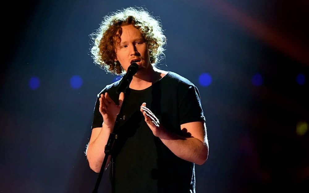 Michael Schulte tritt am Sonnabend auf der Herrenbreite auf.