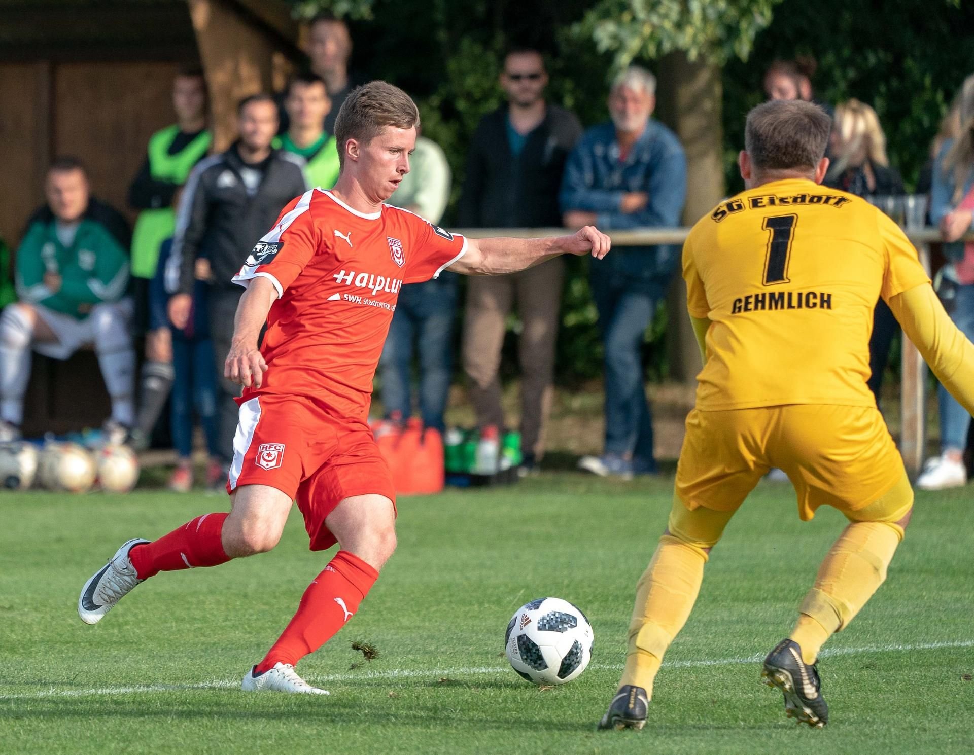 Niclas Fiedler machte für den HFC acht Ligapartien.