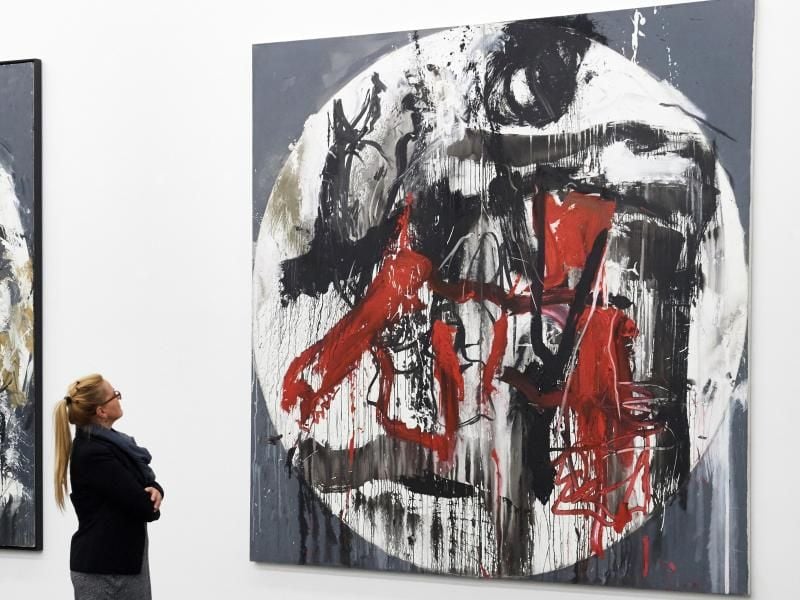 „Oltre -7” von Emilio Vedova. Foto: Bernd Thissen