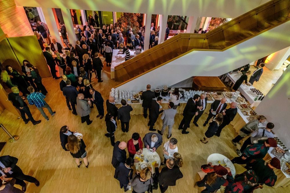 Ganz ähnlich wird es auch beim Neujahrsempfang 2020 wieder aussehen im Stadthaus.