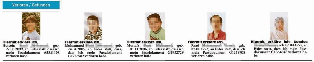 Eine Familie aus Zeitz sucht über die MZ nach ihren Pässen. Grund ist ein Brief der irakischen Regierung.