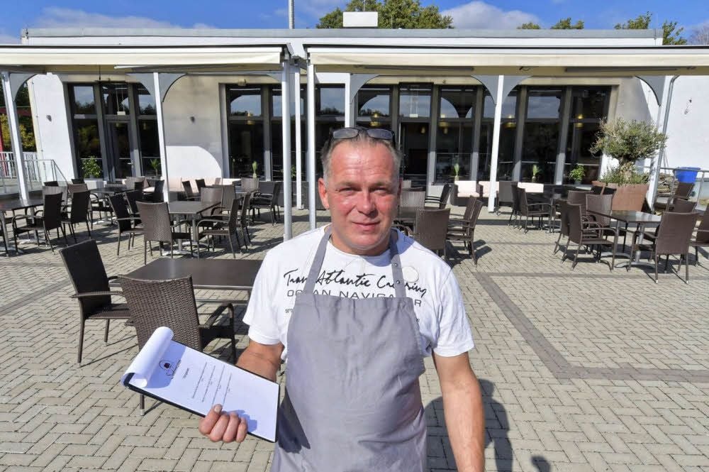 Georg Gonschor hat die „Seeterrassen“ im Waldbad übernommen.