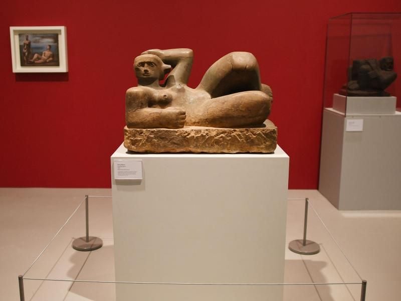 Henry Moore, Reclining Figure, 1929. Foto: Stefan Rousseau