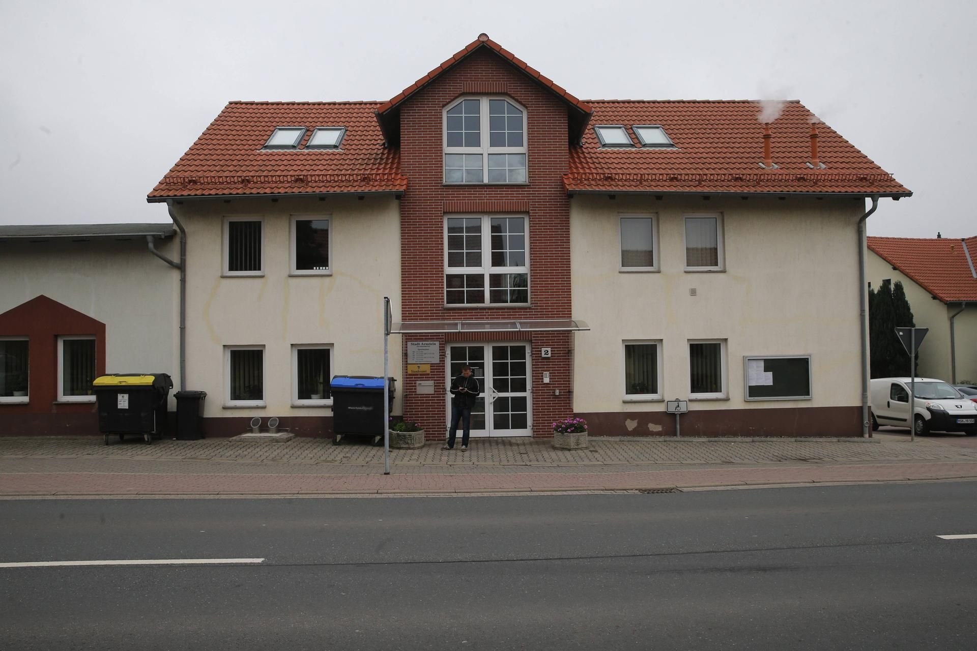 Die Gemeindeverwaltung der Gemeinde Arnstein in Quenstedt.