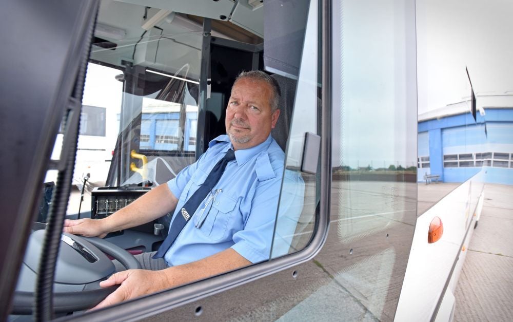 Busfahrer Marco Schöne