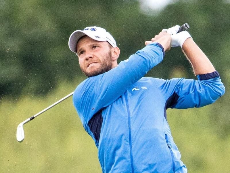 Maximilian Kieffer spielte sich mit 297 Schlägen auf den 49. Platz. Foto: Marcel Kusch