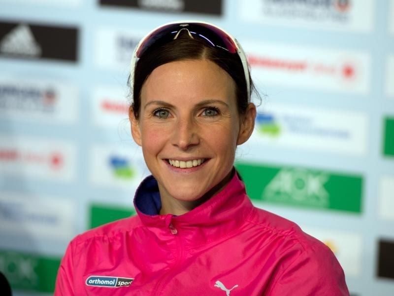 Sabrina Mockenhaupt läuft künftig für das Hamburger Team Haspa Marathon. Foto: Soeren Stache