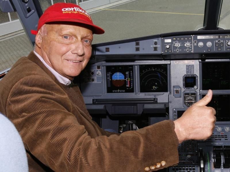 Der ehemalige Formel-1-Weltmeister Niki Lauda liebte auch die Fliegerei. Foto: Maurizio Gambarini