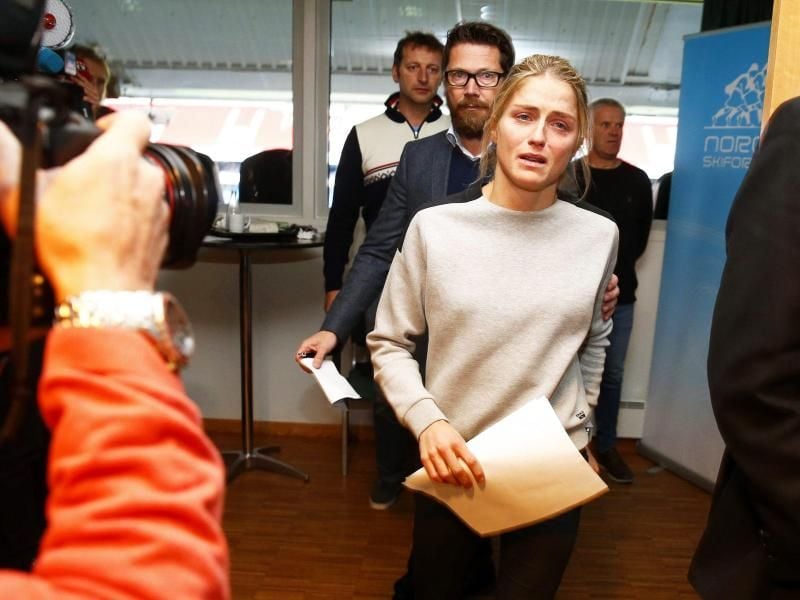 Die vorläufige Sperre für Langläuferin Therese Johaug wurde verlängert Foto: Hakon Mosvold Larsen