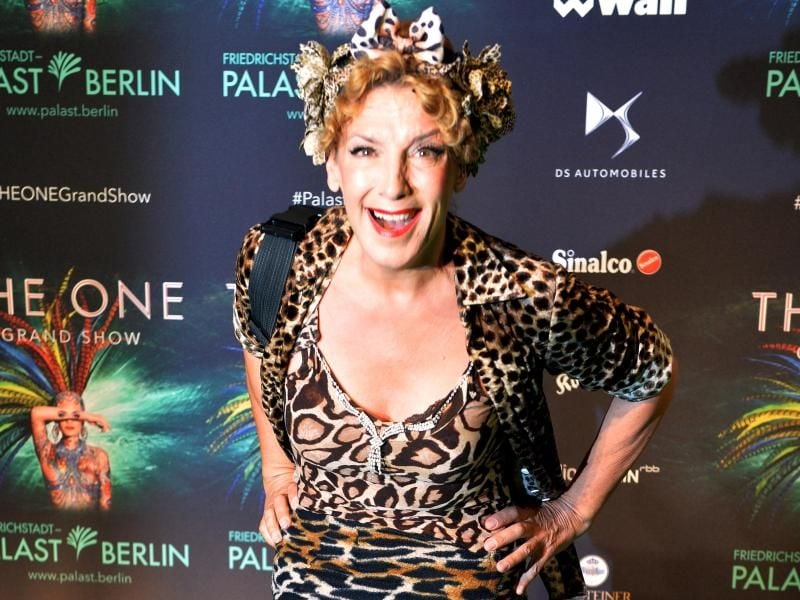 Sissi Perlinger hat ein Faible für den Leoparden-Look und es zu ihrem Markenzeichen gemacht. Foto: Maurizio Gambarini/dpa