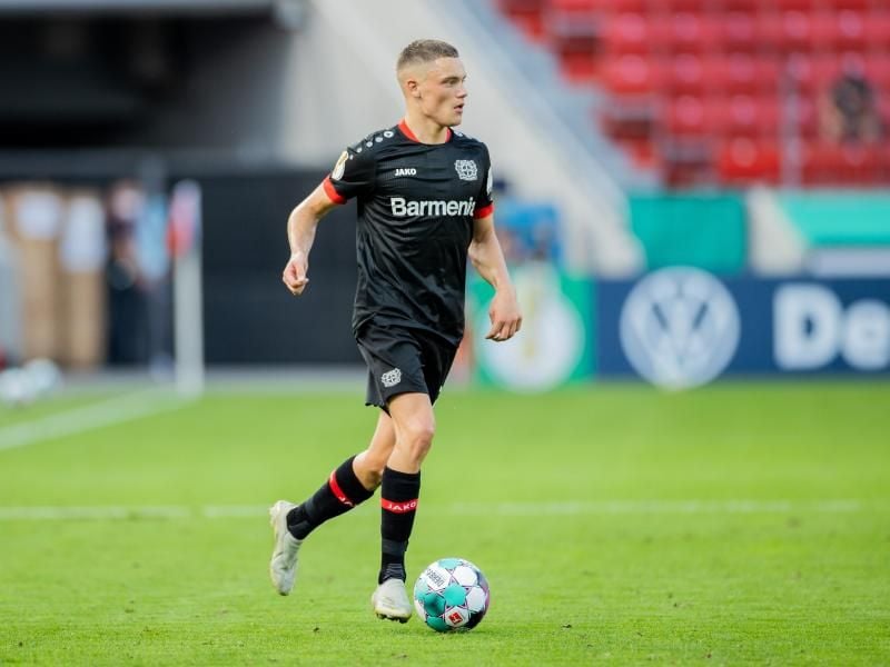 Der 17-jährige Florian Wirtz wurde im Frühjahr dieses Jahres in den Profikader von Bayer Leverkusen aufgenommen. Foto: Rolf Vennenbernd/dpa