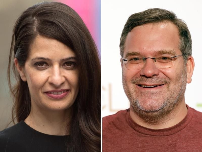 Linda Zervakis und Elton führen am 22. Februar live aus Berlin fürs Erste durch die Show „Unser Lied für Lissabon”. Foto: Arno Burgi