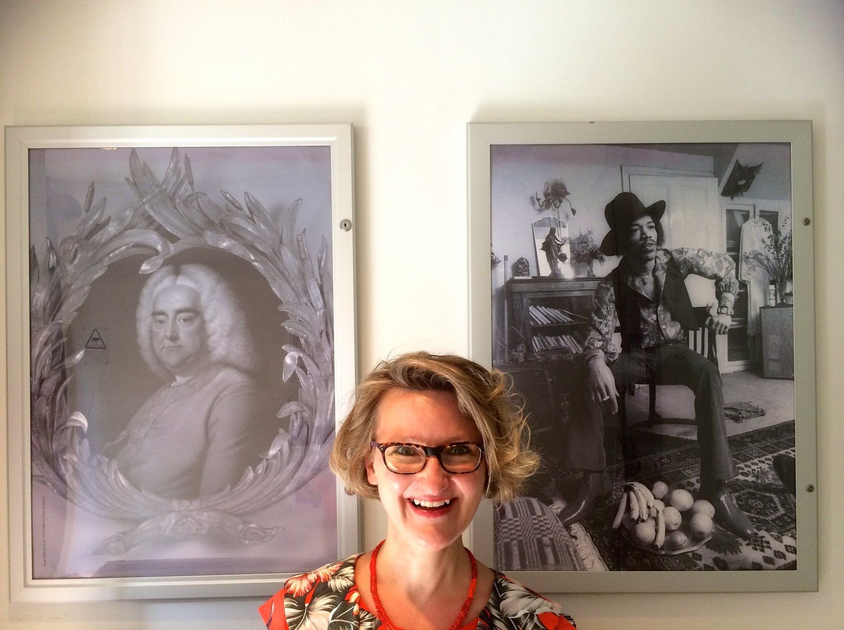 Hallenserin Julia Semmer stimmt aus London ab.
