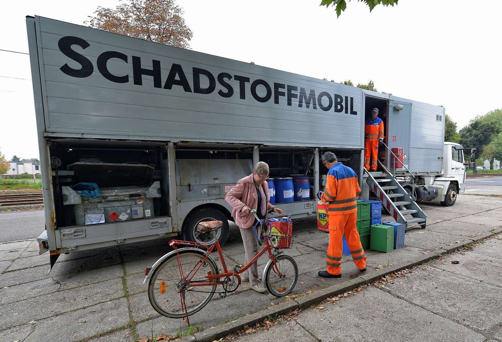 In jedem Landkreis sind Schadstoffmobile unterwegs