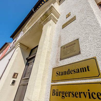 Das Standesamt in Gräfenhainichen.