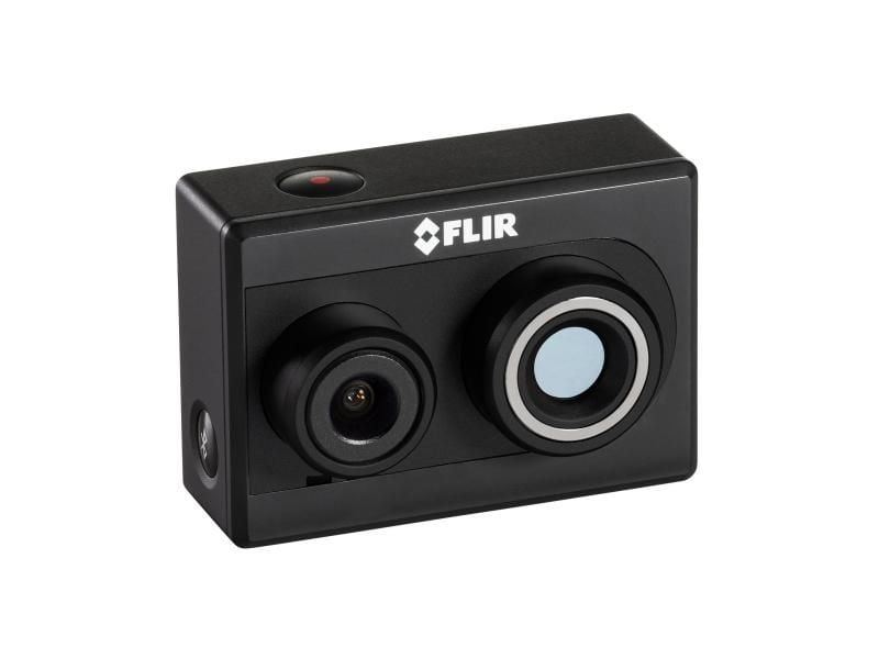 Die Infrarotkamera Flir One Pro zum Anstecken an iOS- und Android-Smartphones kostet rund 500 Euro. Foto: Flir/dpa-tmn