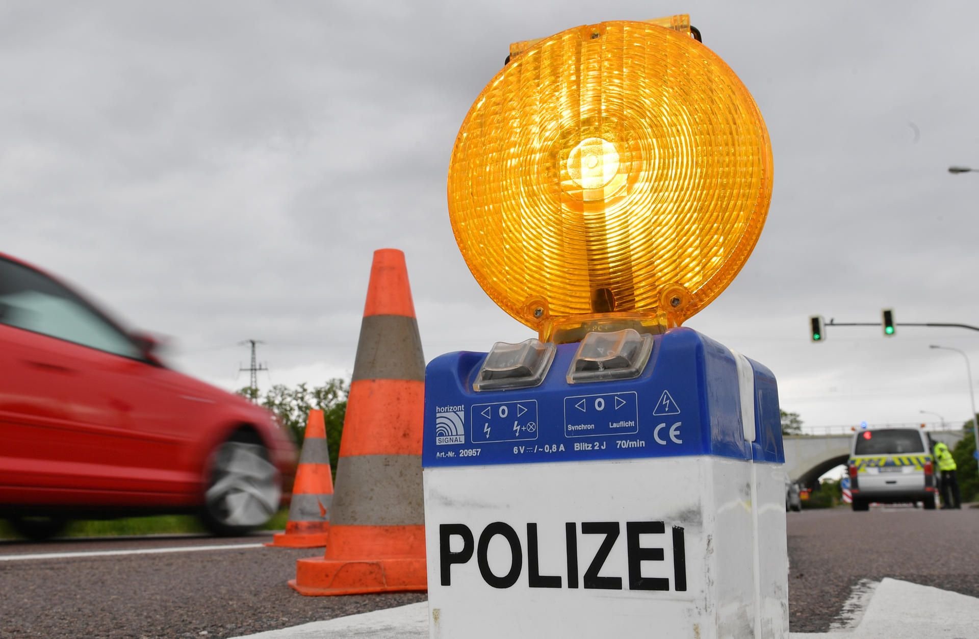 Unfall am Mildenseer Kreuz: Unfall am Mildenseer Kreuz: Ampel