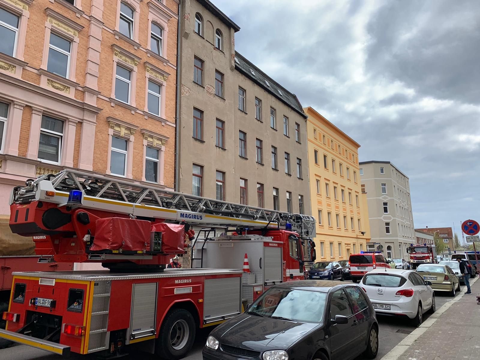 Feuerwehreinsatz Landsberger Straße