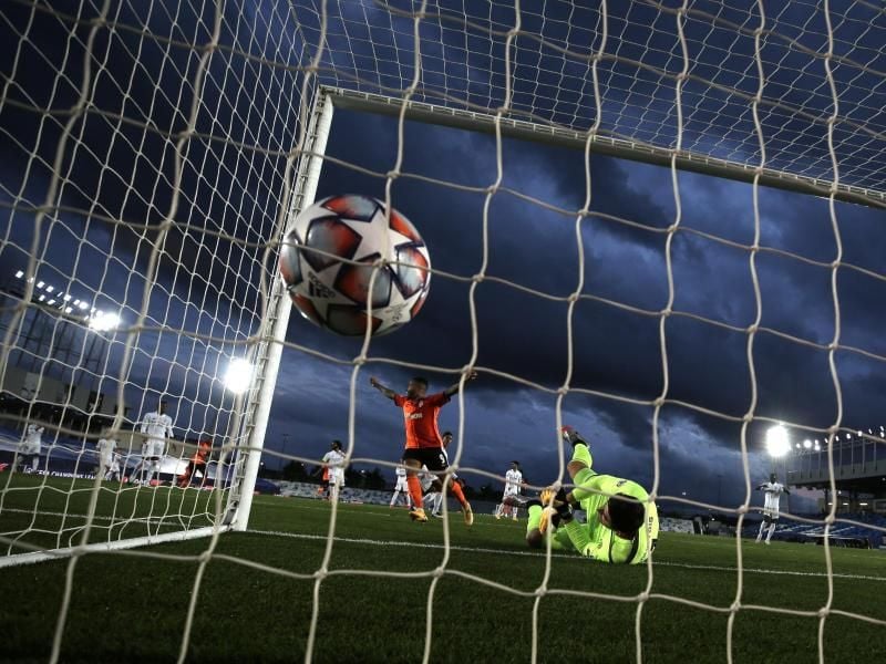 Real Madrid verlor mit 2:3 gegen Schachtjor Donezk. Foto: Manu Fernandez/AP/dpa