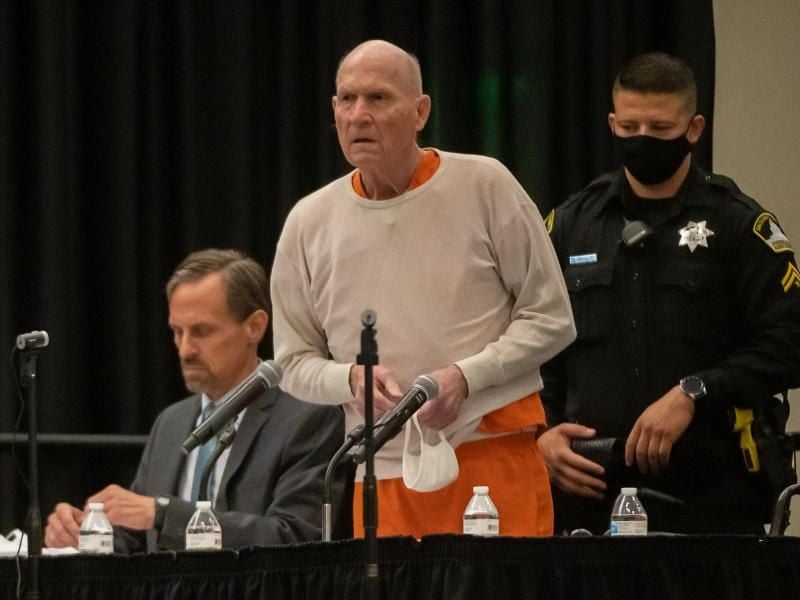 Joseph James DeAngelo, der „Golden State Killer”, soll den Rest seines Lebens hinter Gitter. Foto: Paul Kitagaki Jr./ZUMA Wire/dpa