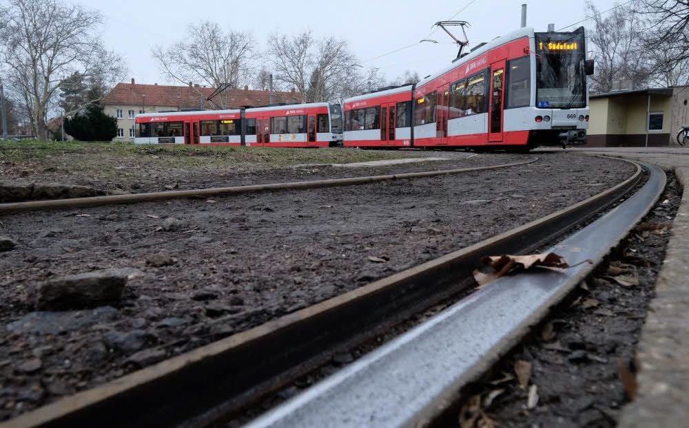 Auch beim Stadtbahnprogramm geht es weiter: Die Wendeschleife an der Dessauer Straße kommt weg.