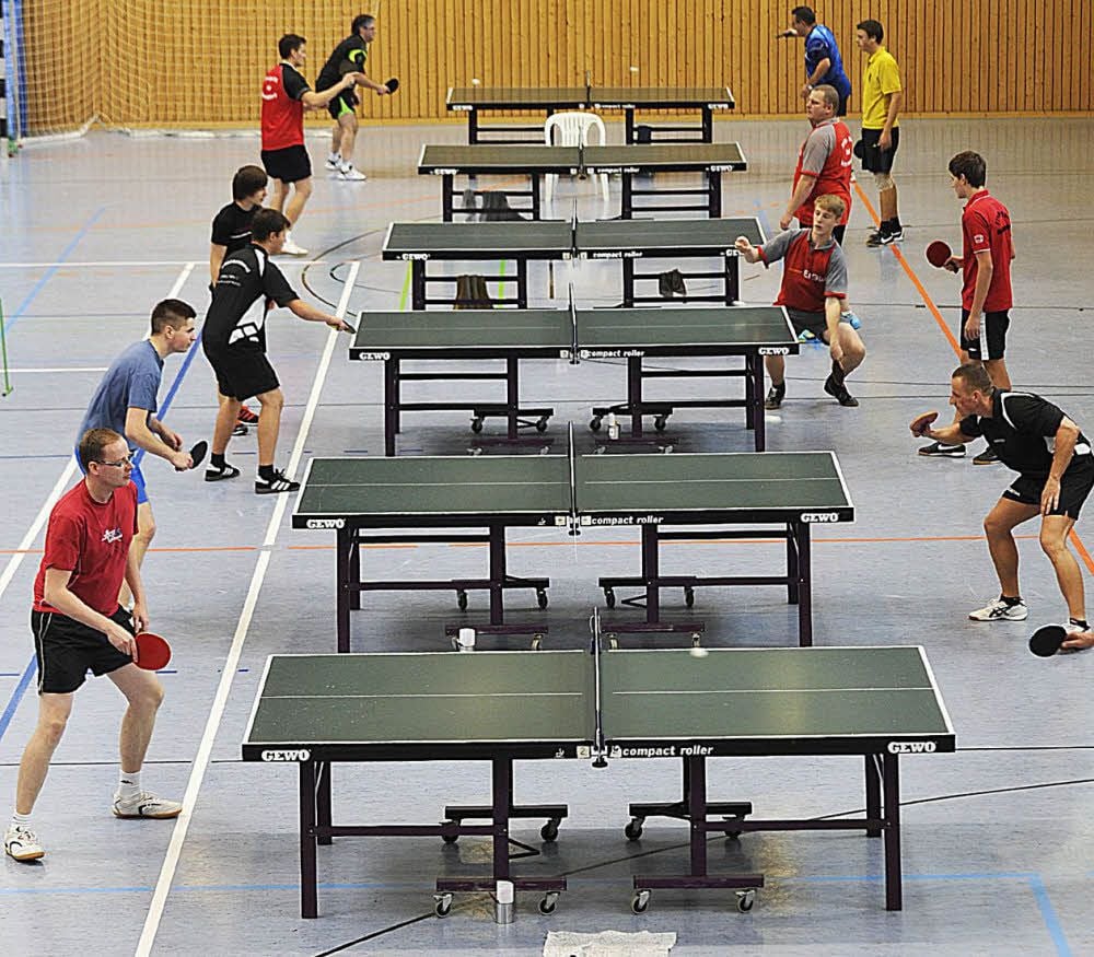 In der Mehrzweckhalle Griebo finden nicht nur Tischtennis-Kreismeisterschaften statt. Am Sonntag ab 10 Uhr veranstaltet der örtliche Turn- und Sportverein hier einen „Tag der offenen Tür“.