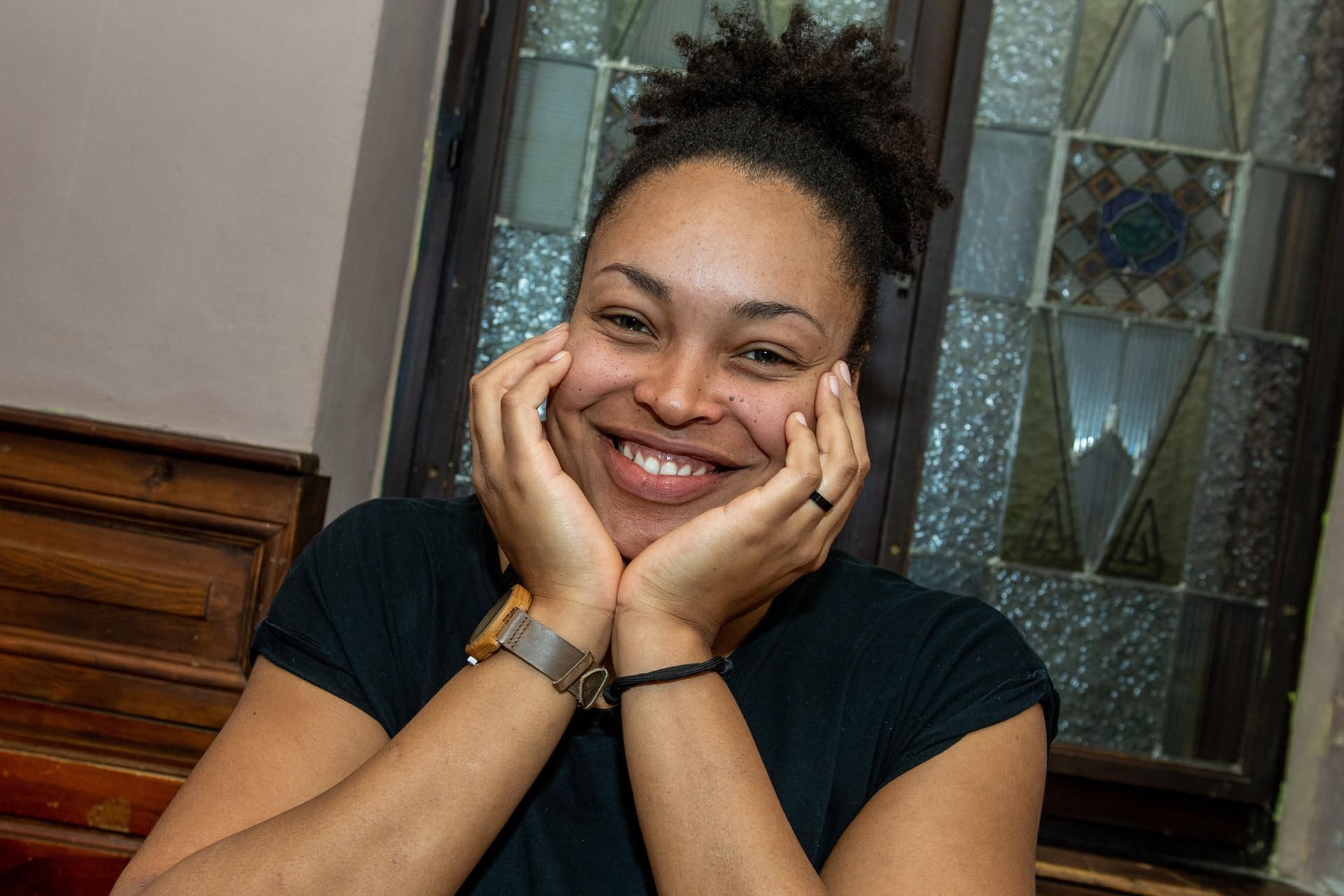 Hat ein gewinnendes Lächeln: Diskuswerferin Shanice Craft