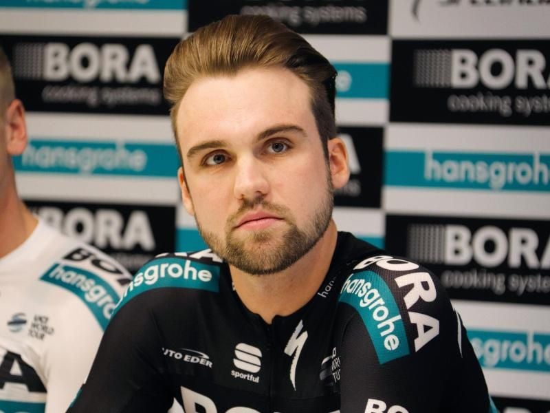 Fährt im Baskenland weiter im Leader-Trikot: Maximilian Schachmann. Foto: Clara Margais