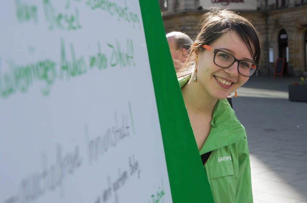 Vorschläge für einen grüneren Markt: Hanna Romanowsky engagiert sich.