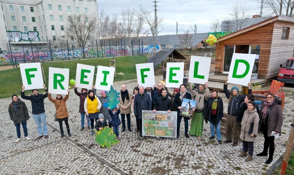 Große Freude bei den Anwohnern: Der Bürgerpark bleibt.