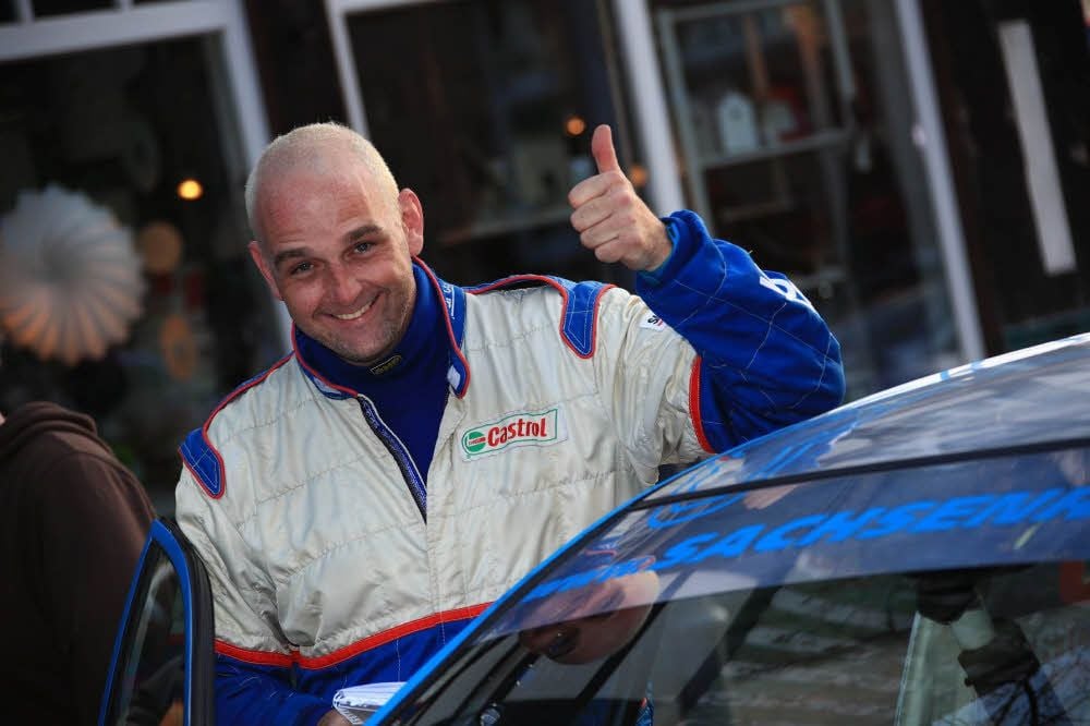 Jörn Limbach aus Ermsleben ist bei den ADAC-Rallye-Masters als Beifahrer unterwegs.