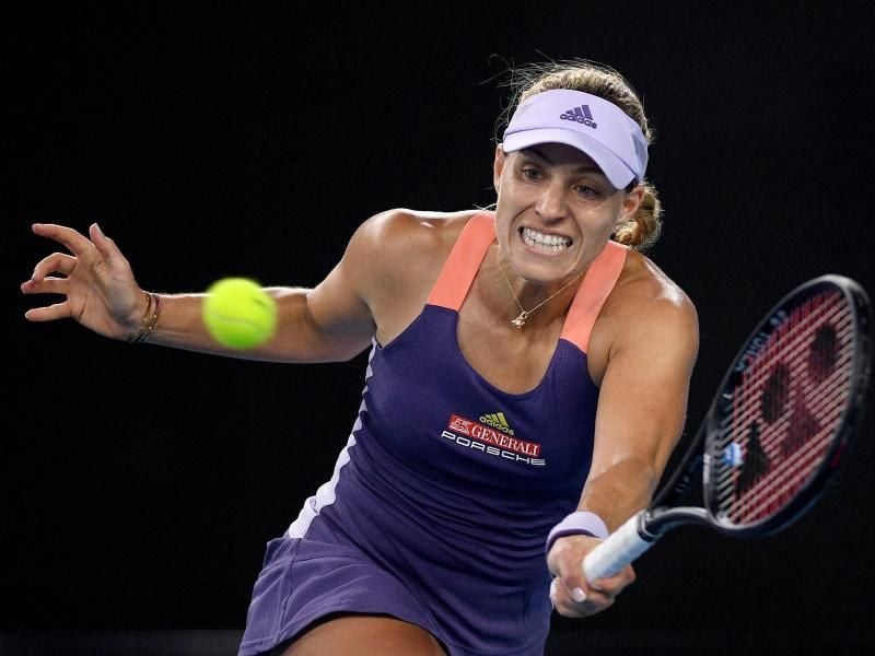 Schlägt bei den US Open auf: Angelique Kerber. Foto: Lukas Coch/AAP/dpa