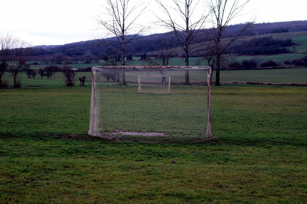 Fußballfeld in Großleinungen