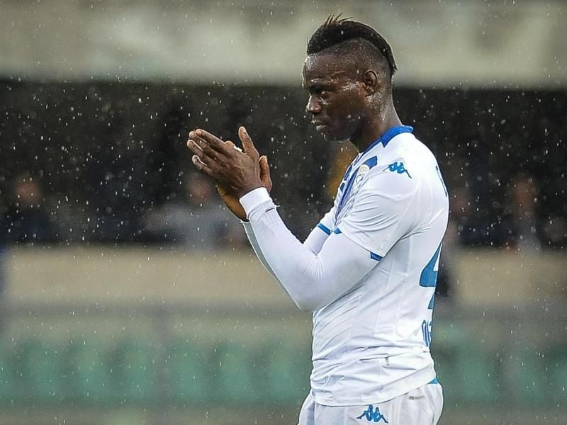 Sieht sich immer wieder rassistischen Anfeindungen ausgesetzt: Mario Balotelli. Foto: Claudio Martinelli/Lapresse/Lapresse via ZUMA Press/dpa