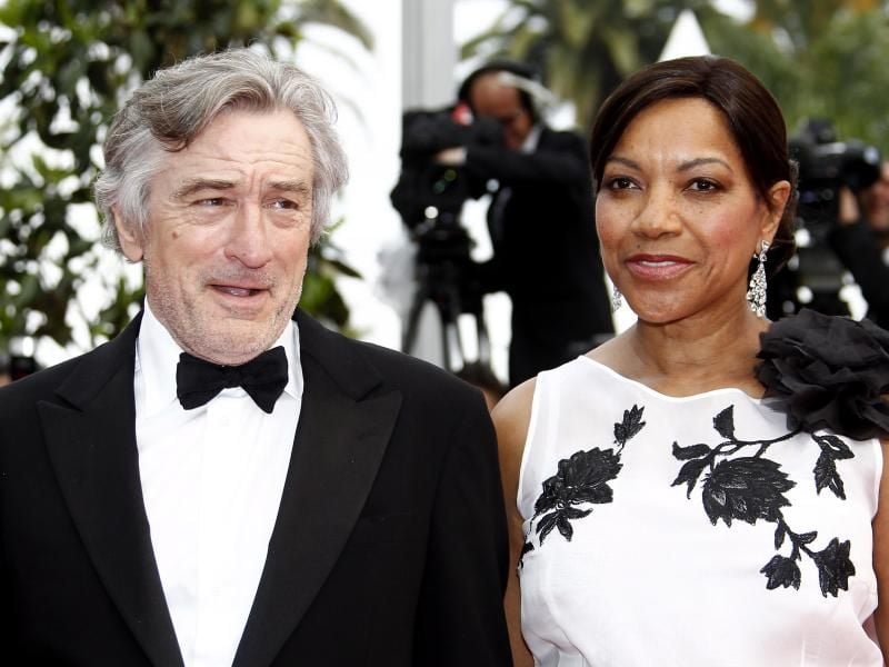 Robert De Niro und seine damalige Ehefrau Grace Hightower, mit der er zwei Kinder hat (2011). Foto: Ian Langsdon/EPA/dpa